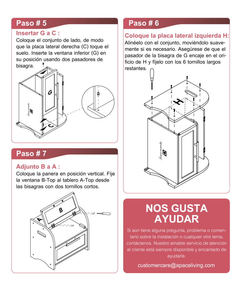 steps second spanish